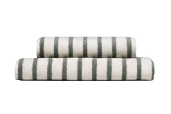 Best Høie Everyday Stripe Håndklæde, 7034188702633 50x90 cm Nordic Green