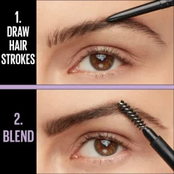 Sale Maybelline Express Brow Ultra Slim, 05 Deep Brown
