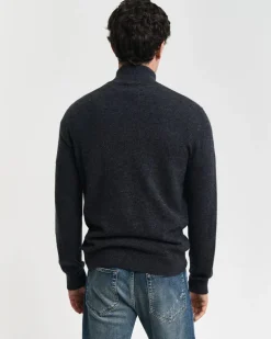 GANT Extrafine Lambswool Zip Cardigan, , XXL* Cardigans