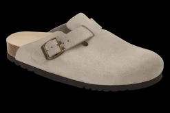 Hot Scholl Fae Suede Clogs, , 39 Dark Beige