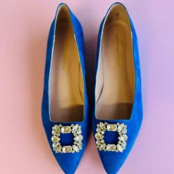 Sale Copenhagen Shoes Fairytales Ballerinasko, , 36 Electric Blue