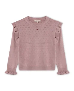 Fliink Fame O-Neck Strikbluse, , 95 cm*Børn Strik & Sweatshirts