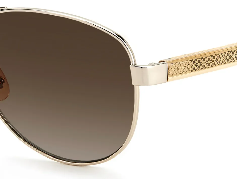 Outlet Kate Spade New York Fara Solbriller, Guld