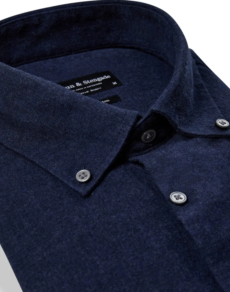 Bruun & Stengade Faruk Casual Modern Fit Skjorte, , XL* Skjorter