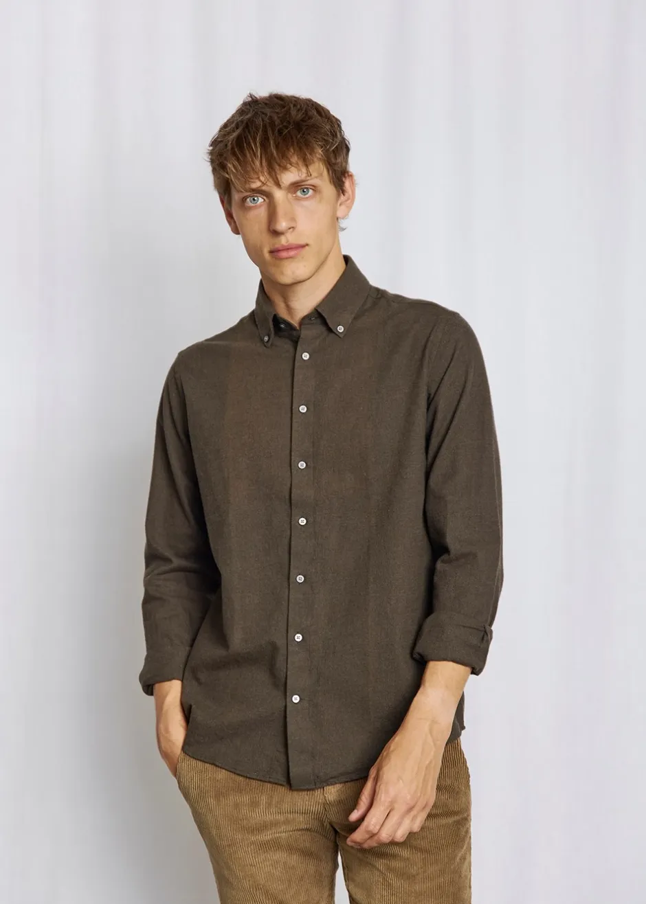 Bruun & Stengade Faruk Casual Modern Fit Skjorte, , L* Skjorter