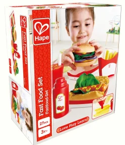 Hape Fast Food Legesæt*Børn Køkkenlegetøj