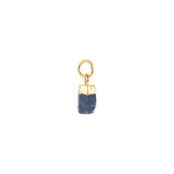 Online House Of Vincent Fødselssten Vedhæng, September Dark Blue/Gold
