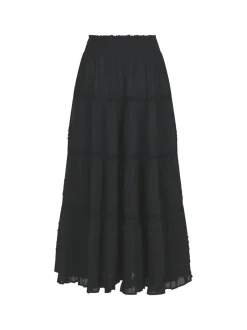 Neo Noir Felicia S Voile Nederdel, , 42*Dame Nederdele