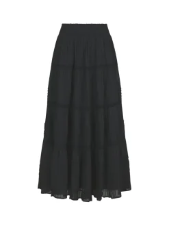 Neo Noir Felicia S Voile Nederdel, , 42*Dame Nederdele