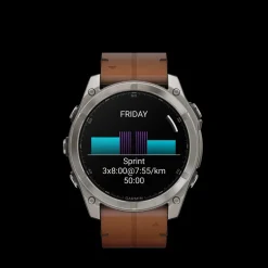Hot Garmin Fenix 8 010-02905-40 Smartwatch, , 51 mm Black/Chestnut