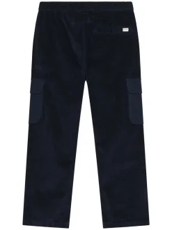 Online Knowledge Cotton Apparel Fig Corduroy Slacks Bukser, , L Night Sky