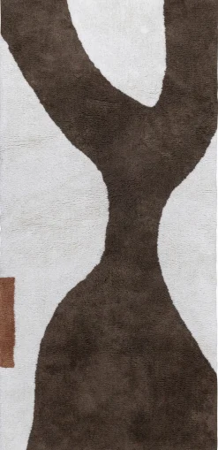 Discount Mette Ditmer Figura Gulvtæppe, , 70x150 cm Brown