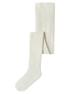 Lil' Atelier Filso Pointelle Strømpebukser, , 110-116 cm*Børn Sokker & Strømper