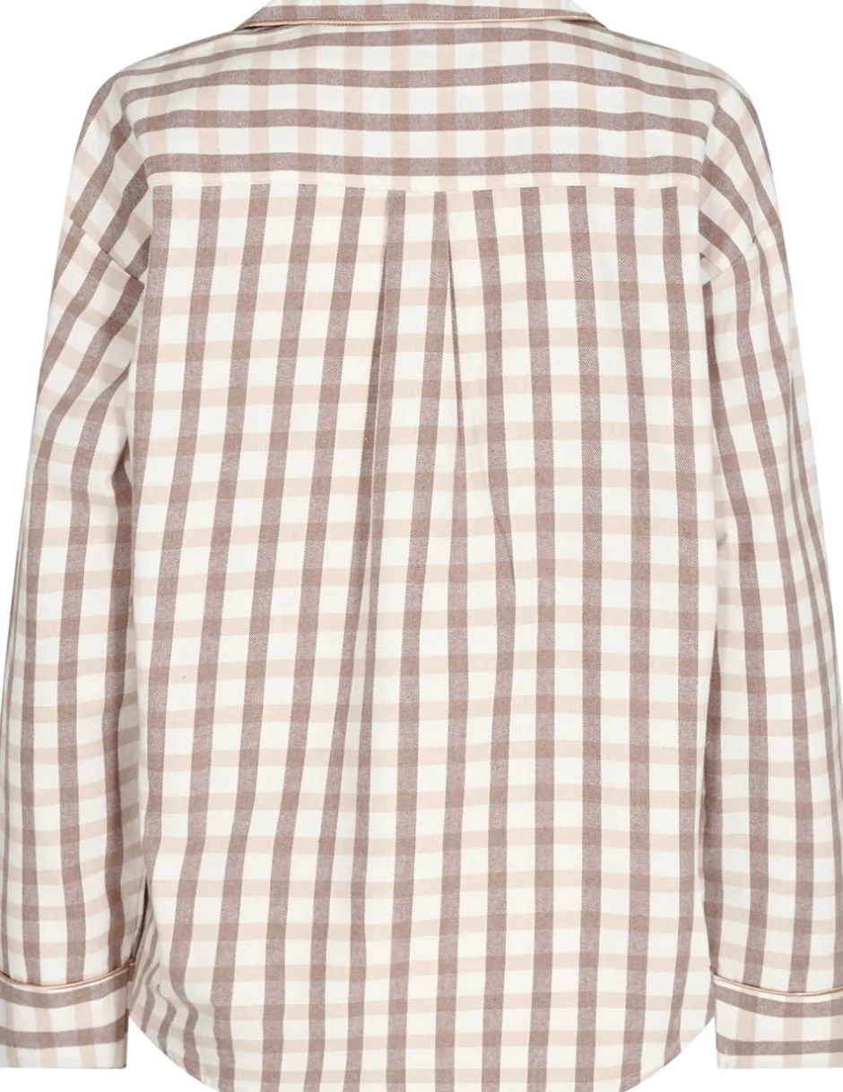 JBS Flannel Pyjamasskjorte, , XL*Dame Loungewear
