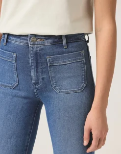 Discount Wrangler Flare Jeans, , W32/L32 Raven