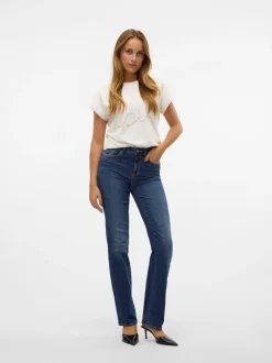 Vero Moda Flash Straight Jeans, , M/L32*Dame Jeans