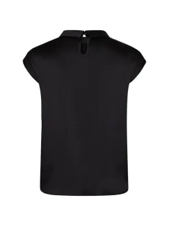 Neo Noir Fleur Drapy Satin Bluse, , 38*Dame Bluser & Skjorter