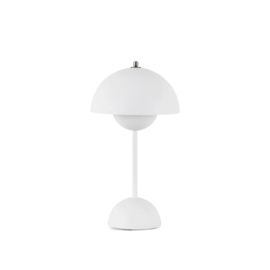 &Tradition Flowerpot VP9 Bordlampe, , Ø16 cm Mat Hvid