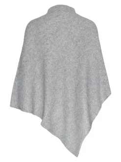 Pieces Fortuna Højhalset Poncho, , One size*Dame Strik & Sweatshirts