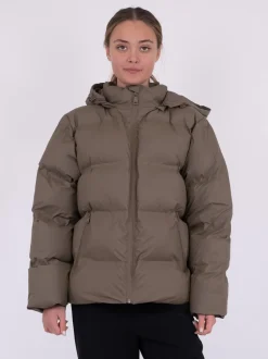 Online Neo Noir Fox C Jakke, , 34 Dark Taupe
