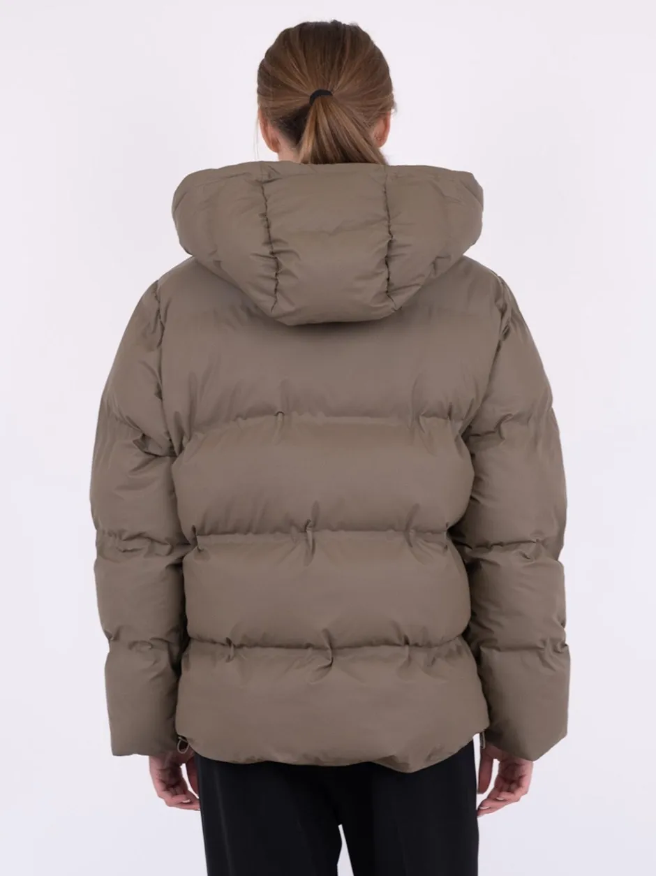 Online Neo Noir Fox C Jakke, , 34 Dark Taupe