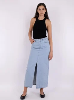 Outlet Neo Noir Frankie D Nederdel, , 34 Light Blue