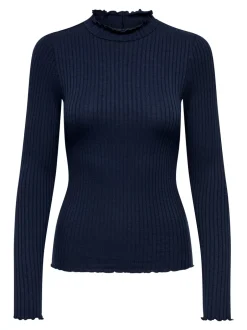 Outlet JDY Fransiska Bluse, , M Navy Blazer