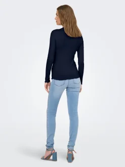 Outlet JDY Fransiska Bluse, , M Navy Blazer