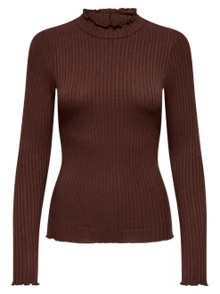 Clearance JDY Fransiska Bluse, , M Rum Raisin