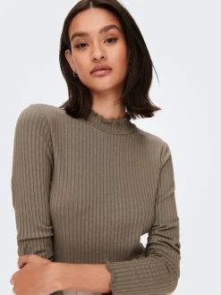 Clearance JDY Fransiska Bluse, , M Walnut