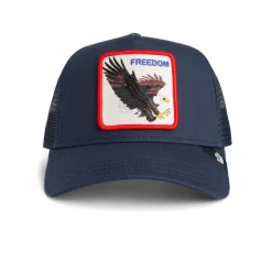Best Goorin Bros Freedom Eagle Trucker Cap, , One Size Navy