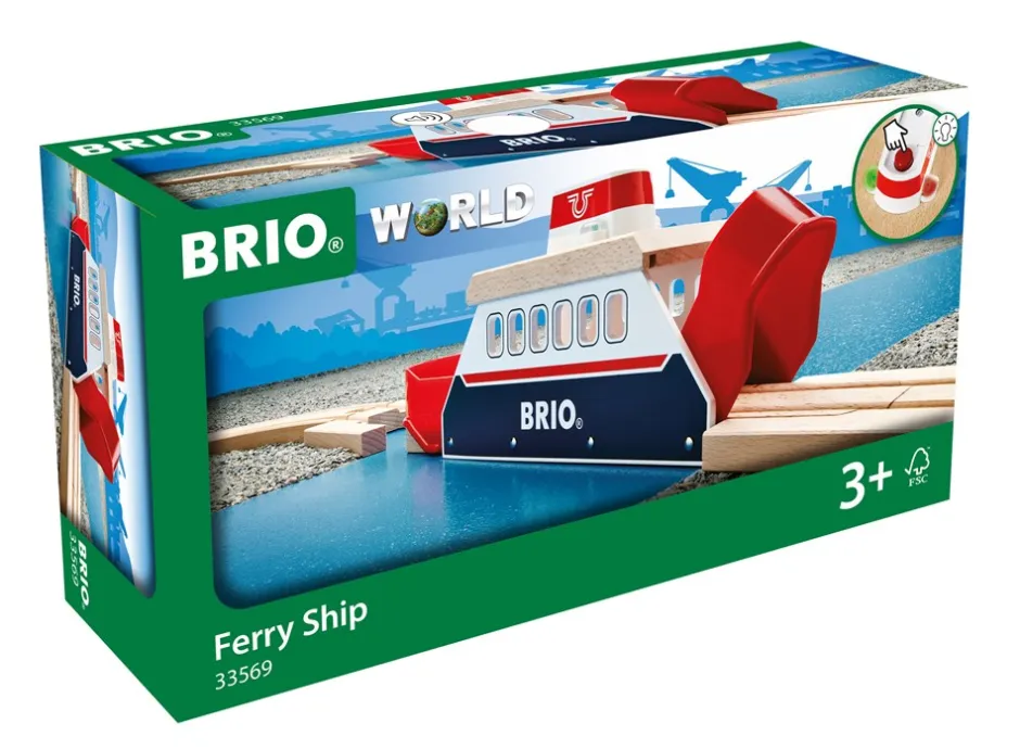 BRIO Færge*Børn Tog, Biler & Skibe