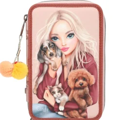 Discount Topmodel Fur-Ever Friends Tripple Penalhus, Kobber