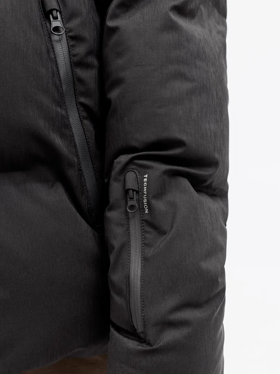 Discount Jack & Jones Junior Fusion Technical Puffer Jakke, , 152 cm Black