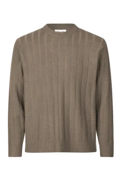 Samsøe Samsøe Gabriel Crew Neck Striktrøje, , S* Strik