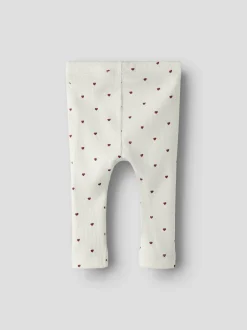 Outlet Lil' Atelier Gago Leggings, , 68 cm Coconut Milk Heart