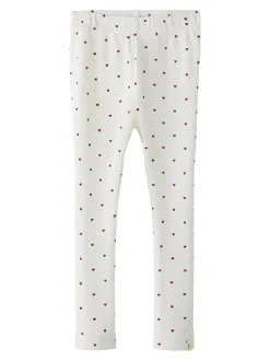 Hot Lil' Atelier Gago Leggings, , 122 cm Coconut Milk Heart