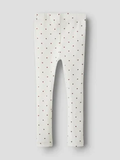 Hot Lil' Atelier Gago Leggings, , 122 cm Coconut Milk Heart