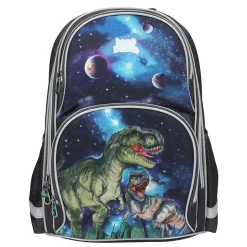 Best Dino World Galaxy Skoletaske, Blå