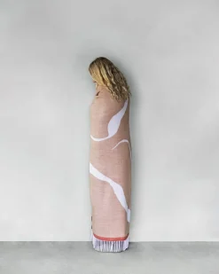 New Mette Ditmer Gallery Plaid, , 125x170 cm Latte