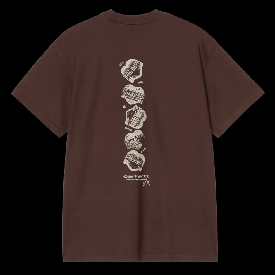 New Carhartt WIP Garble T-shirt, , XL Palisander