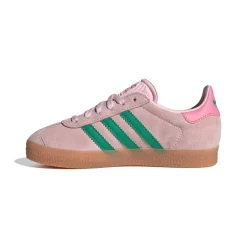 Clearance Adidas Gazelle C Sneakers, , 35 Clear Pink/Court Green/Bliss Pink
