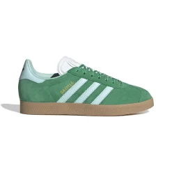 Clearance Adidas Gazelle Sneakers, , 36 Green/Semi Flash Aqua/Gold Metallic