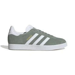 Outlet Adidas Gazelle Sneakers, , 35.5 Silver Green/White/Gold Metallic