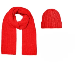 Vero Moda Gila Rib Beanie Skarf Gaveæske,*Dame Huer & Kasketter|Halstørklæder & Tørklæder