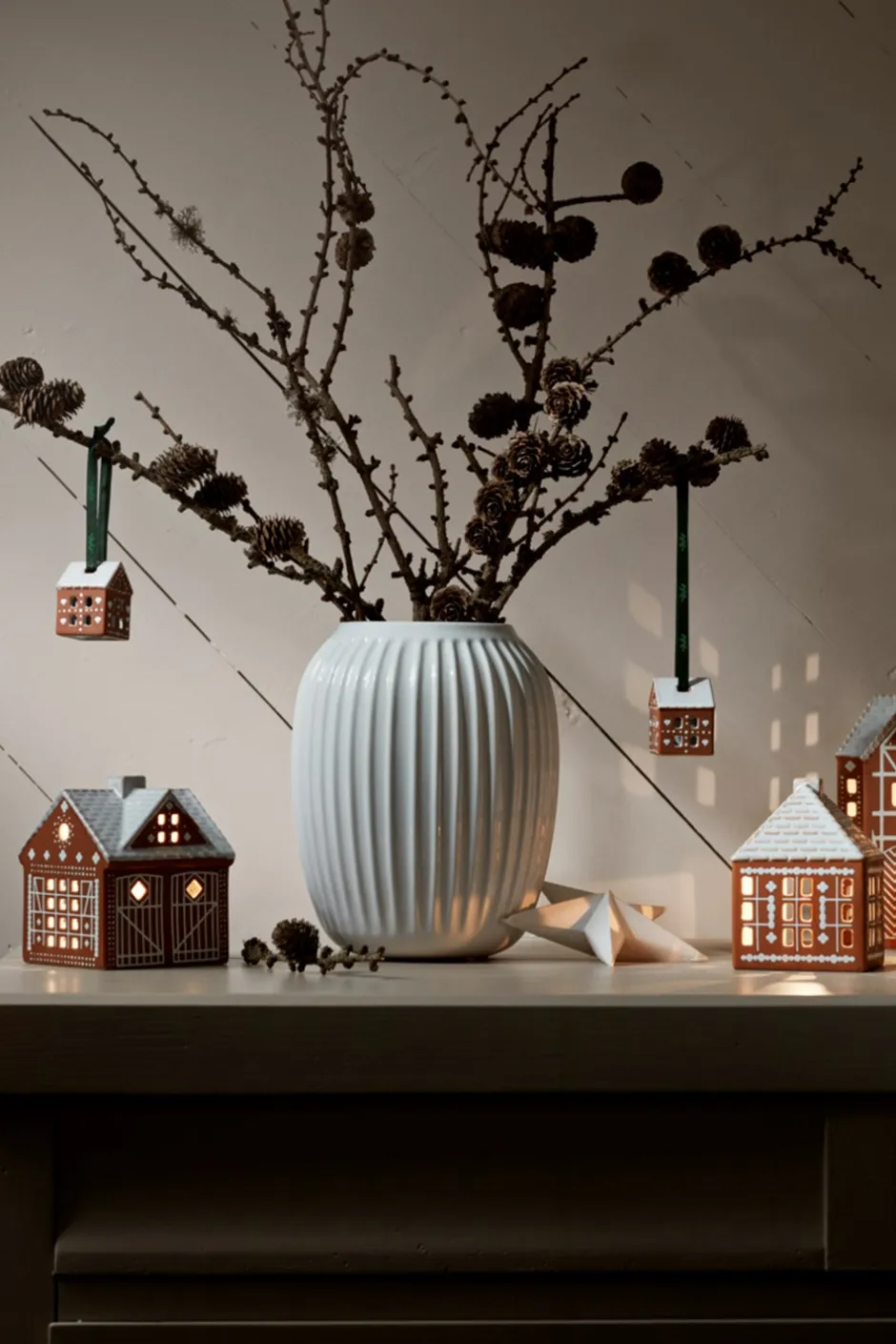 Outlet Kähler Gingerbread 2-pak Juleophæng