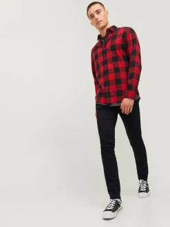 Outlet Jack&Jones Glenn Icon 177 Jeans, , W27/L30 Black Denim
