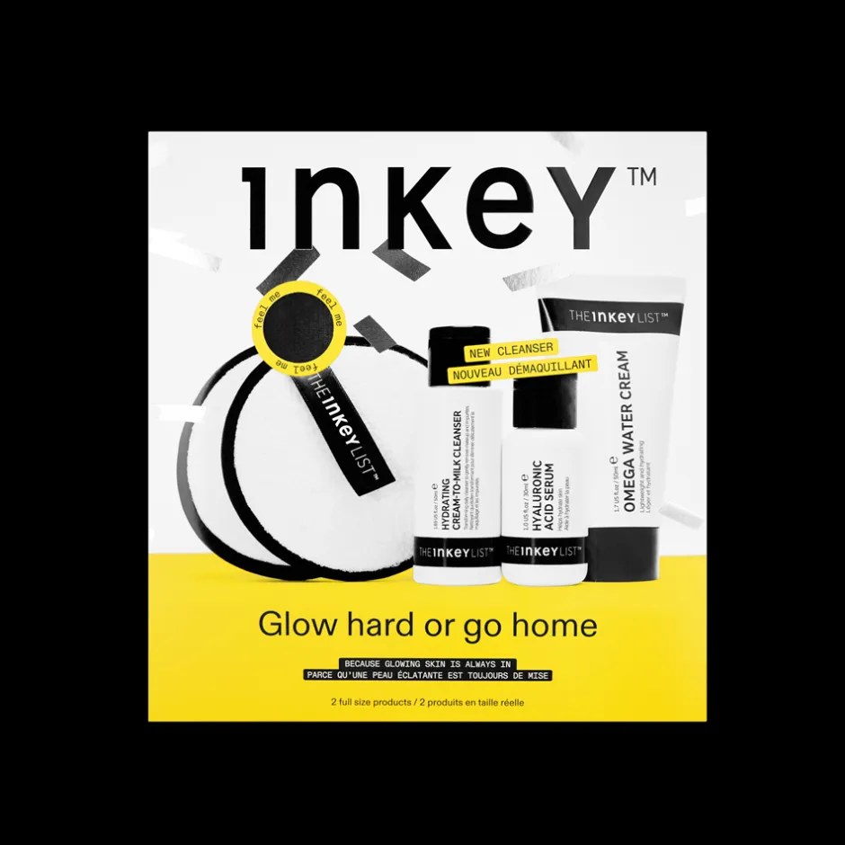 Hot The Inkey List Glow Hard Or Go Home Gaveæske