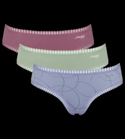 Clearance Sloggi Go Crush 3-pak Hipsters, , M Multiple Colours 8
