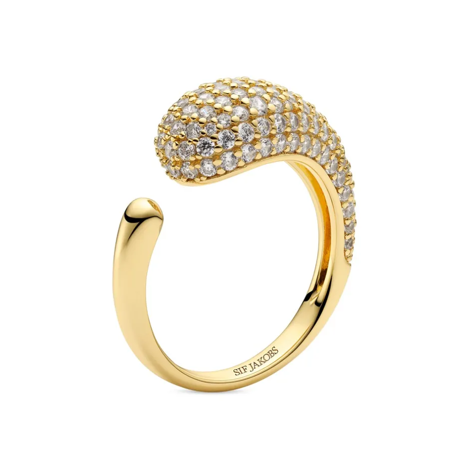 Sif Jakobs Jewellery Goccia Piccolo Ring, , 52*Dame Ringe